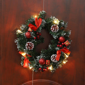 LED Light Christmas Wreath