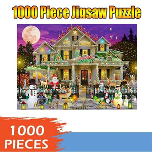 Merry Christmas 1000 Piece Jigsaw Puzzles