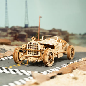 Build-It-Yourself Model Wooden Vehicles! (4 Options Available)