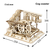 Load image into Gallery viewer, Build-It-Yourself Wooden Marble Rollercoasters!
