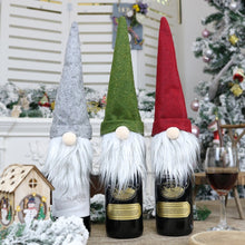 Load image into Gallery viewer, Christmas Gnome Wine Covers
