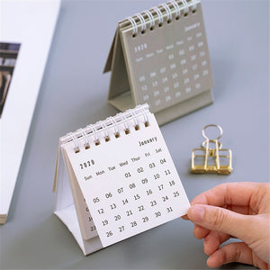Simple Mini Desktop Calendar for 2021 (Great Stocking Stuffer)